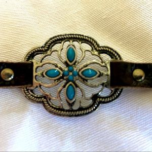 Double Wrap Turqoise Bracelet